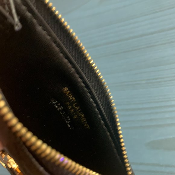 Yves Saint Laurent Monogram Quilted Bill Wallet - Picture 6 of 7